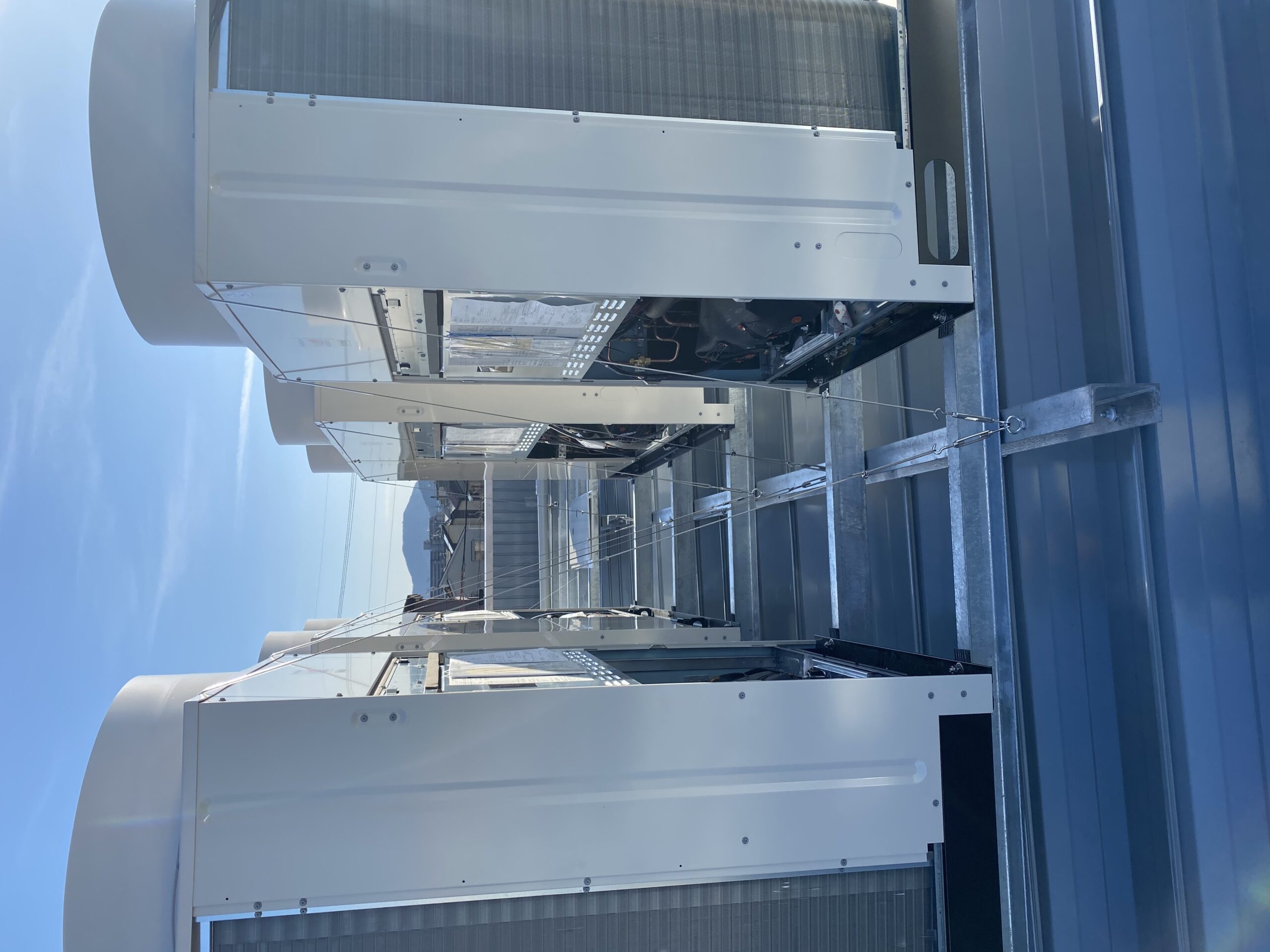 大型設備の設置工事